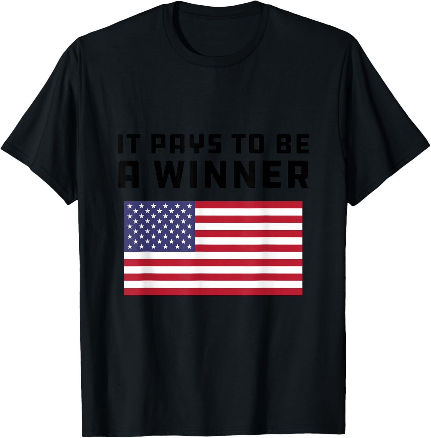 It Pays To Be a Winner | Athlete Military Special Forces T-Shirt - T-Shirt | Black