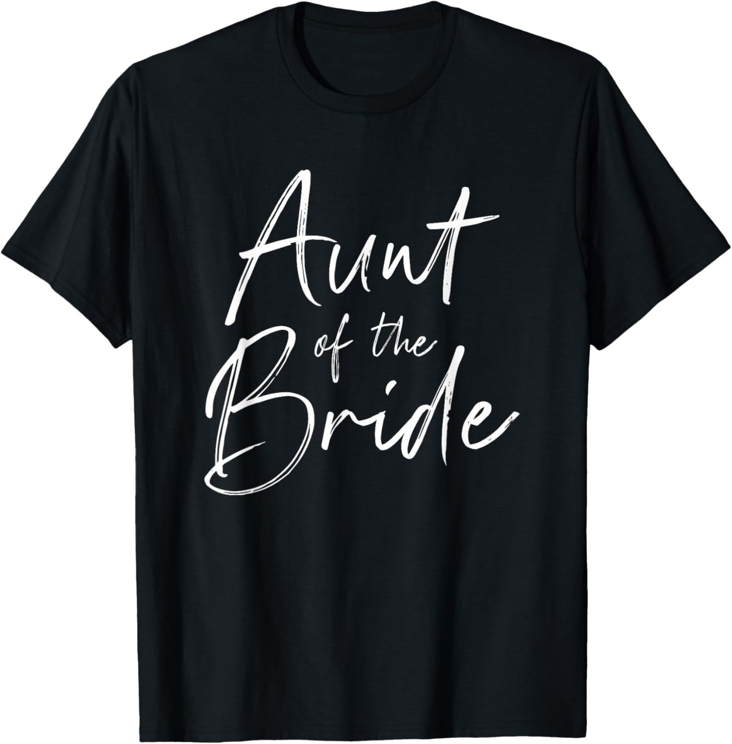 Aunt of the bride for wedding T-Shirt - T-Shirt | Black