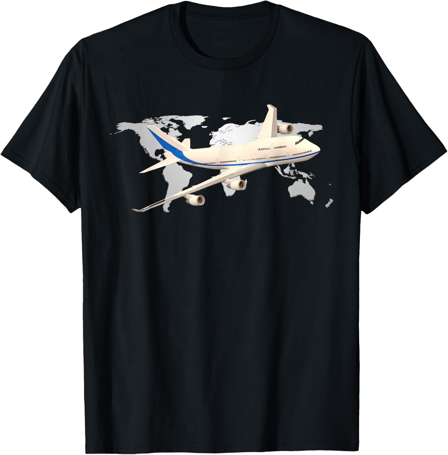 747 T-Shirt - T-Shirt | Black