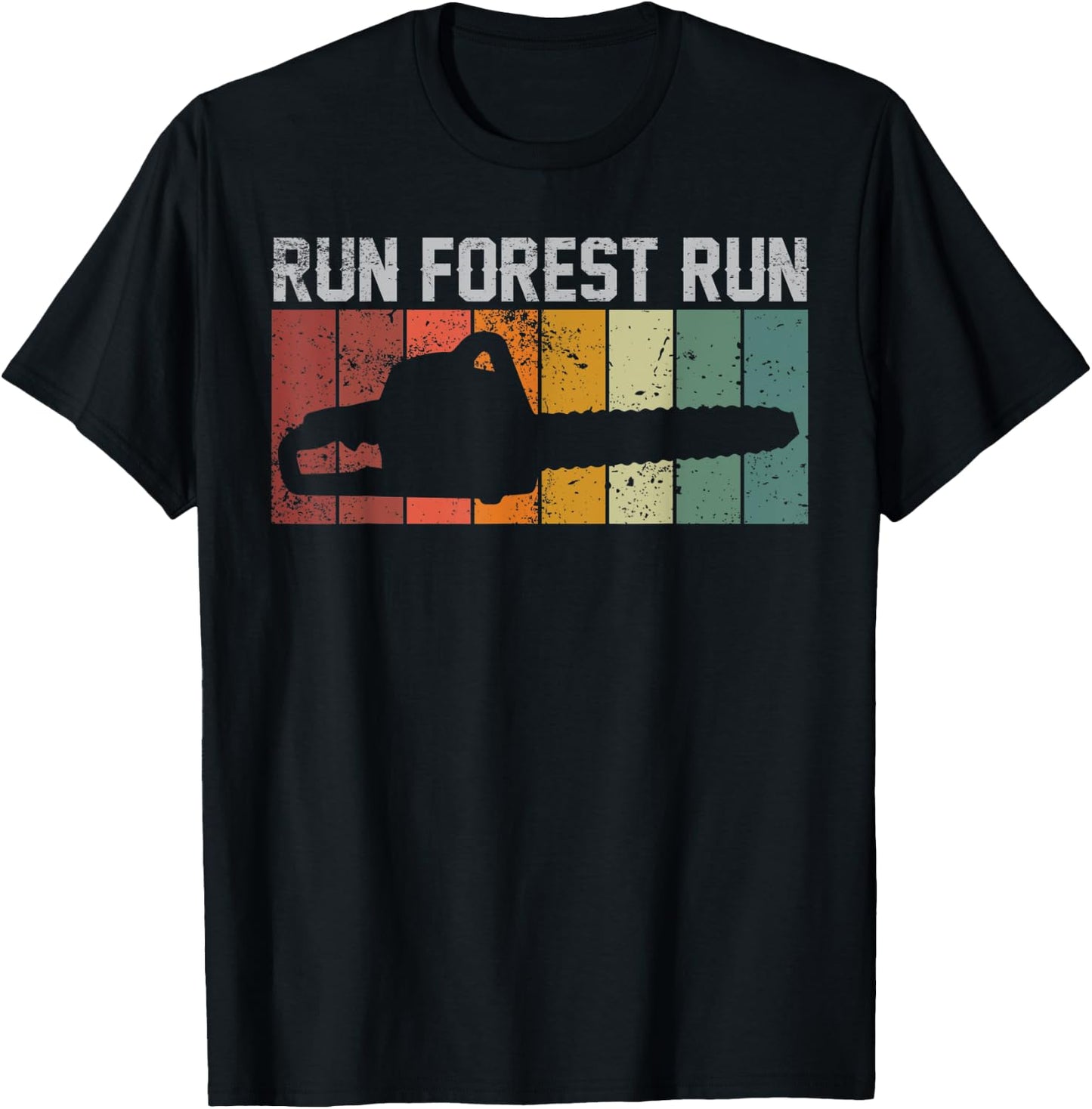 Lumber Jack Chop Wood Chainsaw T-Shirt - T-Shirt | Black