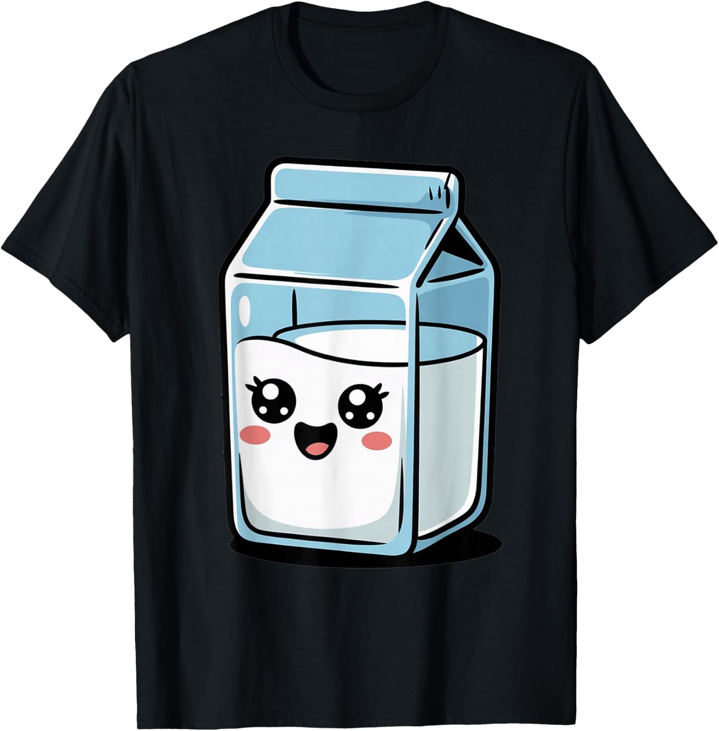 Cute Milk Cookie Halloween Costume Kawaii Couple Matching T-Shirt - T-Shirt | Black