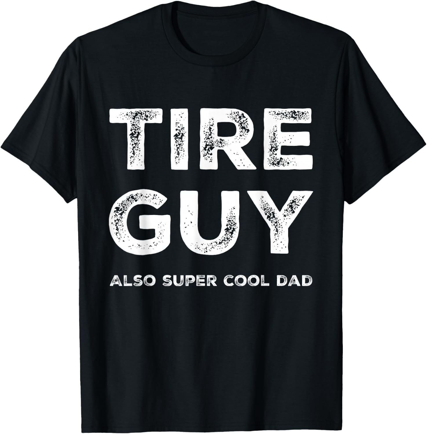 Tire Guy Funny Car Mechanic Costume T-Shirt - T-Shirt | Black
