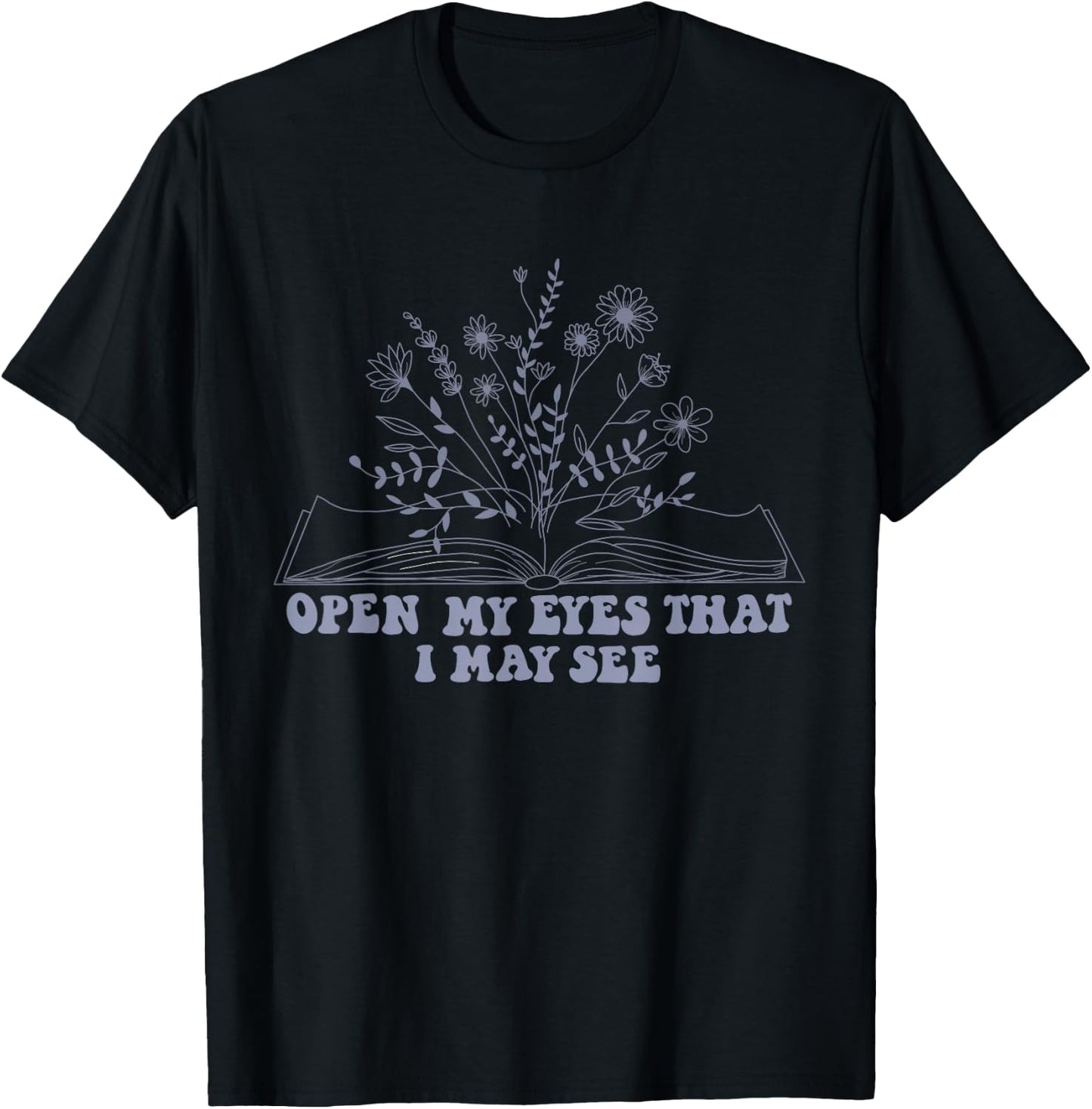 Open my eyes T-Shirt - T-Shirt | Black