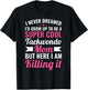 Super Cool Taekwondo Mom T-Shirt - T-Shirt | Black