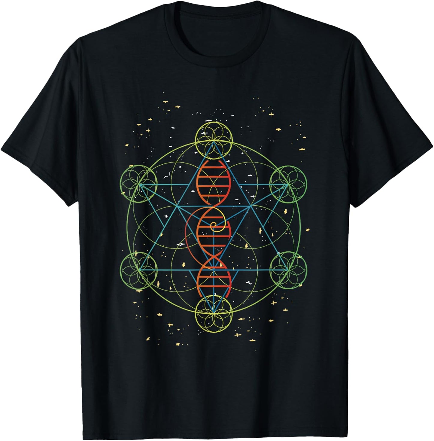 DNA Strand Genetics Biologist Science Day DNA T-Shirt - T-Shirt | Black