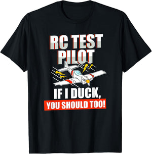 RC Plane Pilot Radio Controlled Flyer T-Shirt - T-Shirt | Black