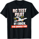 RC Plane Pilot Radio Controlled Flyer T-Shirt - T-Shirt | Black