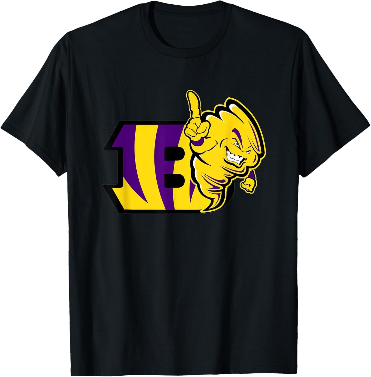 Galveston Ball High School Mascot Alumni Clothing & Apparel T-Shirt - T-Shirt | Black