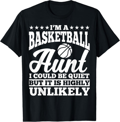 Basketball Aunt Apparel - Funny Awesome Aunts Design