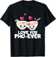 Love You Pho Ever Cute Vietnamese Soup Bowl T-Shirt - T-Shirt | Black