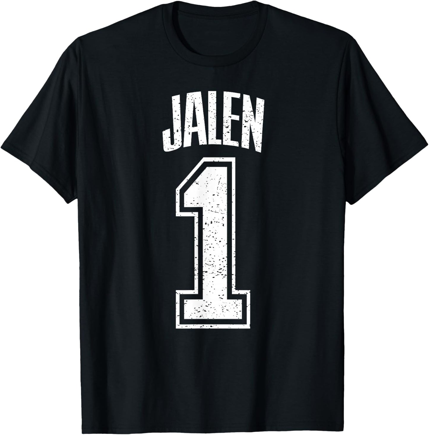 Jalen Supporter Number 1 Greatest Fan T-Shirt - T-Shirt | Black