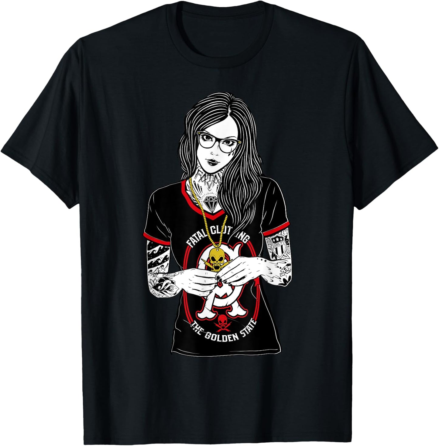 Goldie T-Shirt - T-Shirt | Black