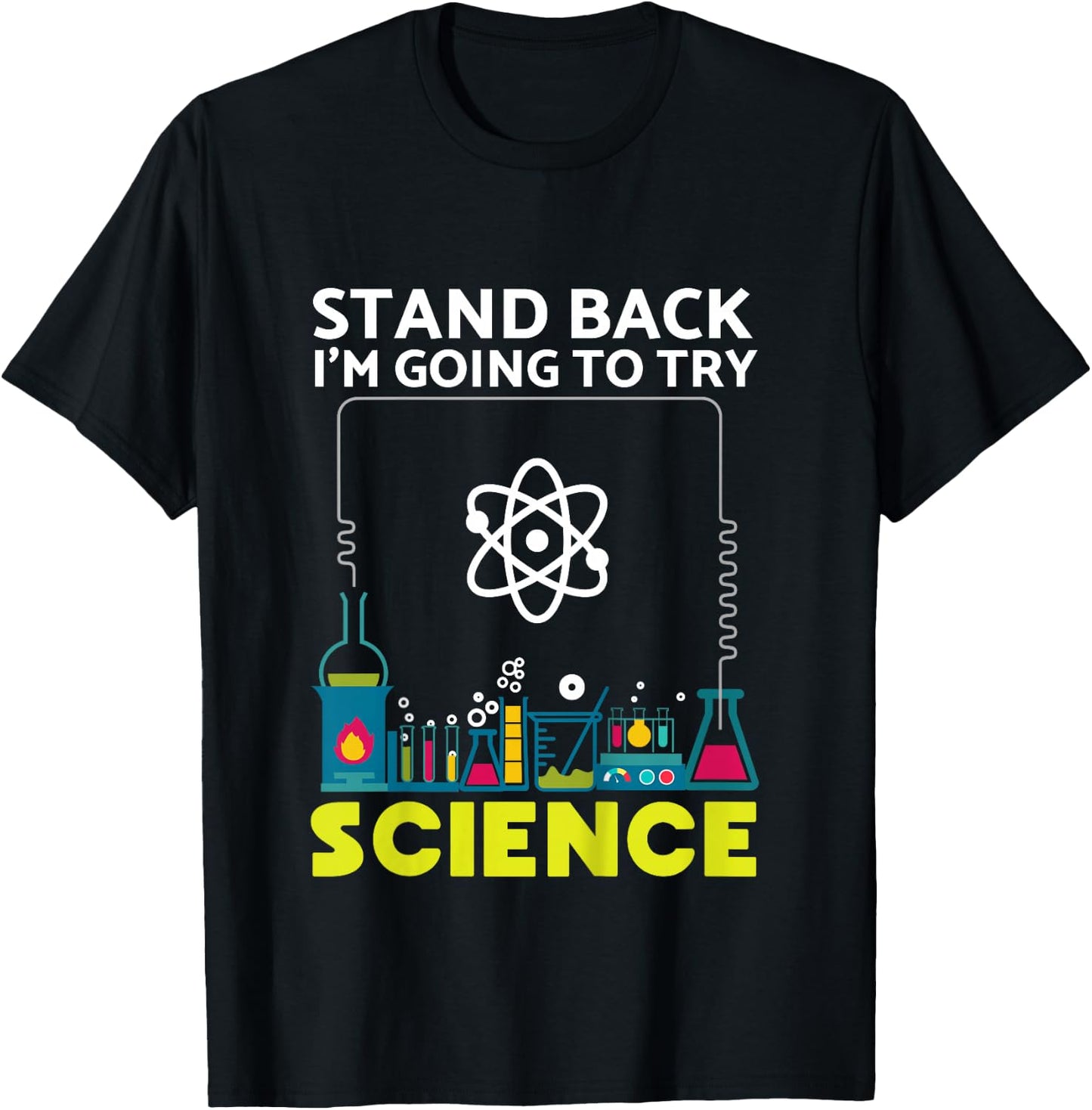 Chemistry Gift Kids- Boys or Girls Love Science Fair T-Shirt - T-Shirt | Black