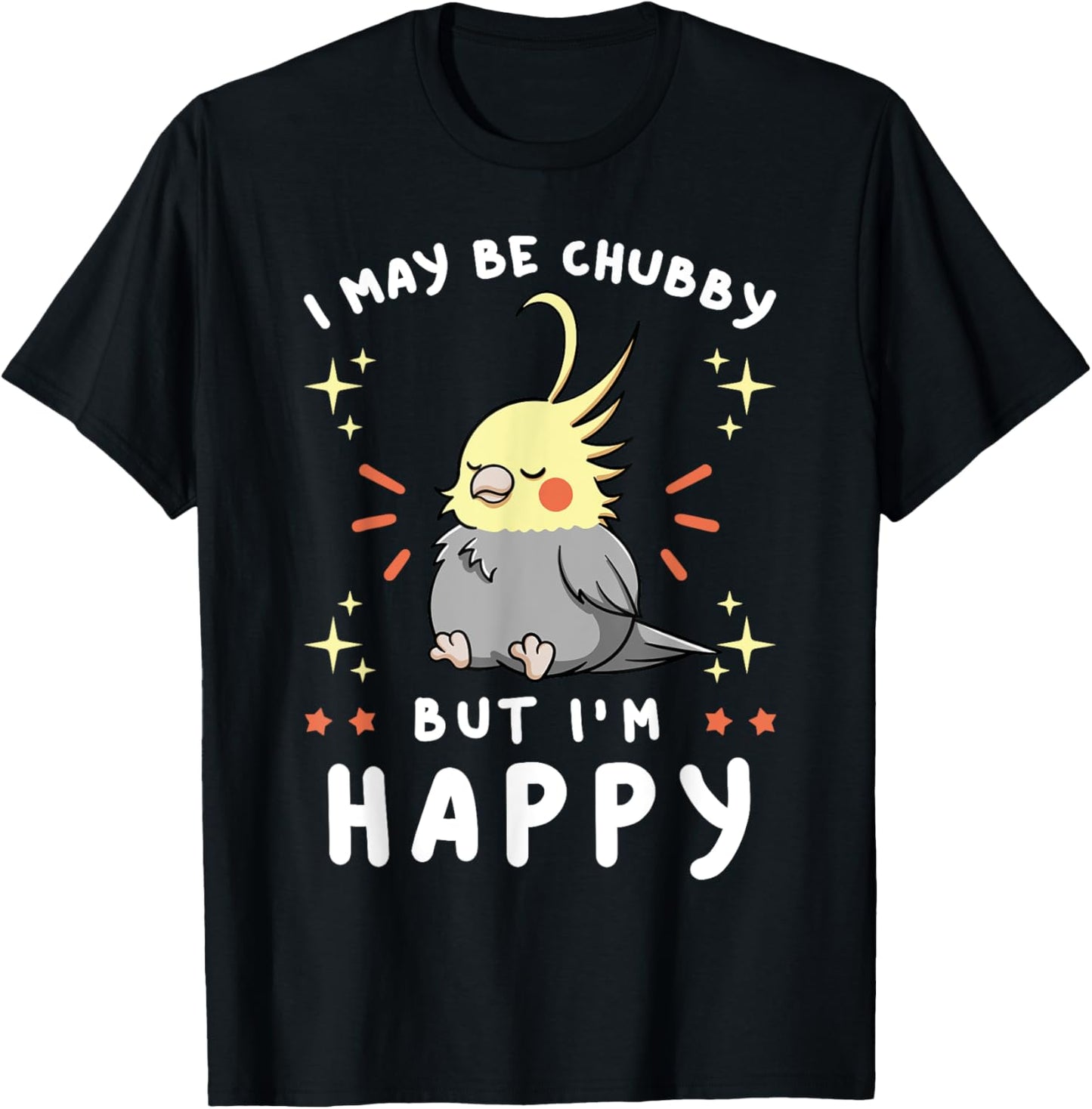 Cockatiel Cockatiel Quarrion Lutino Weiro Bird Parrot T-Shirt - T-Shirt | Black