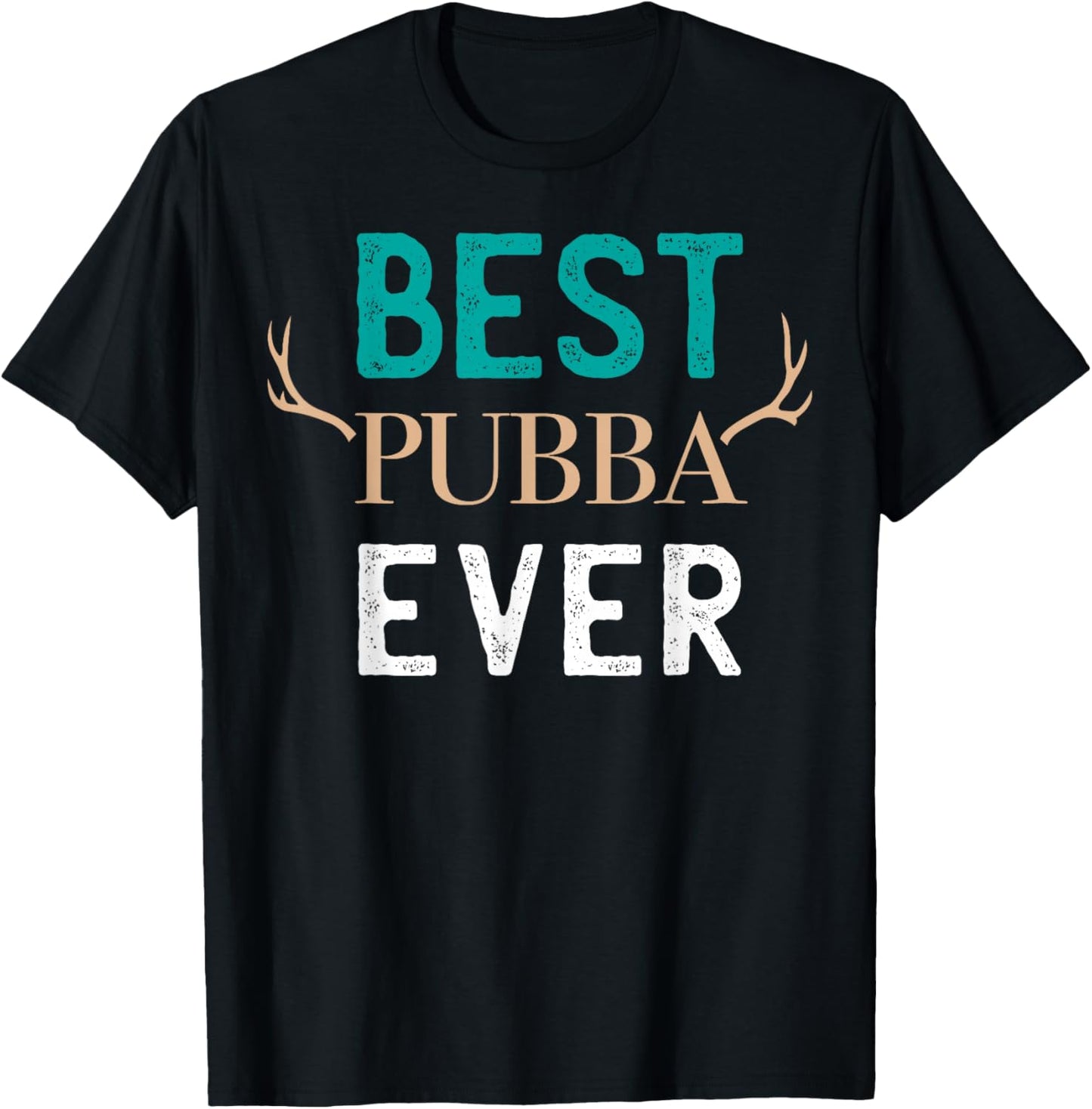 Best Pubba Ever Sweet Dad T-Shirt - T-Shirt | Black