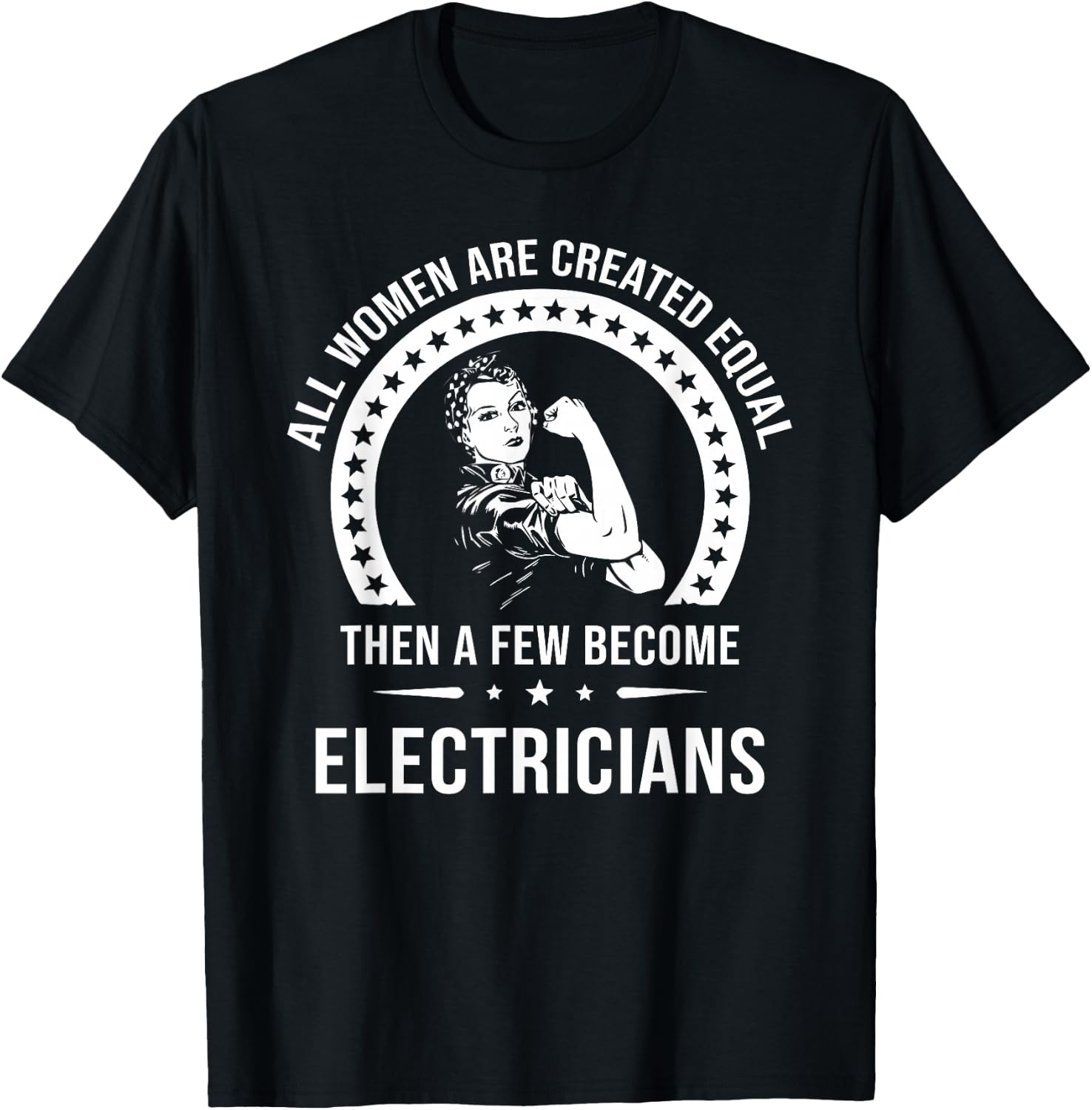 Electrician's Shirt | Electrician T-Shirt - T-Shirt | Black