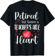 Retired Teacher's Aide Retirement Gifts for Teacher's Aide T-Shirt - T-Shirt | Black