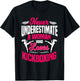 Never Underestimate A Woman Who Loves Kickboxing Kickboxer T-Shirt - T-Shirt | Black