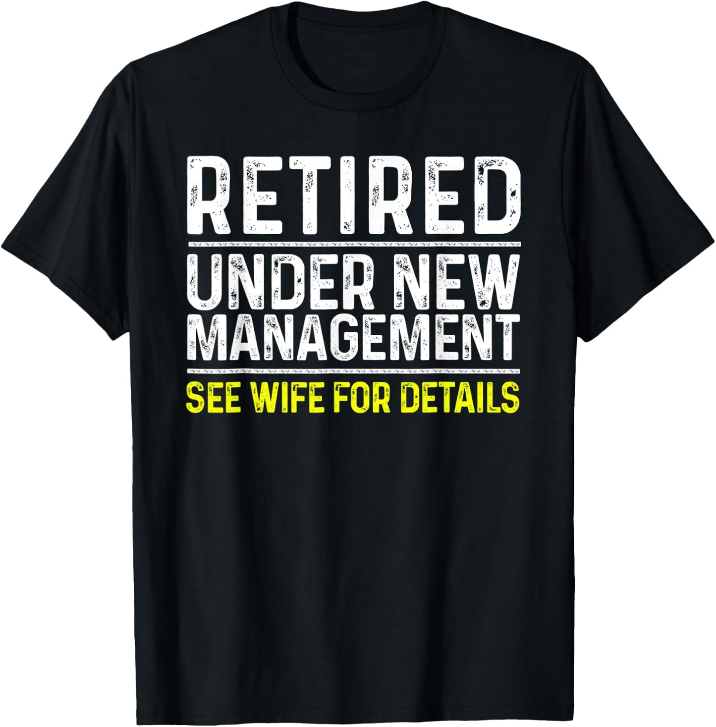 Funny Retirement Design Men Male Dad Retiring Party Humor T-Shirt - T-Shirt | Black