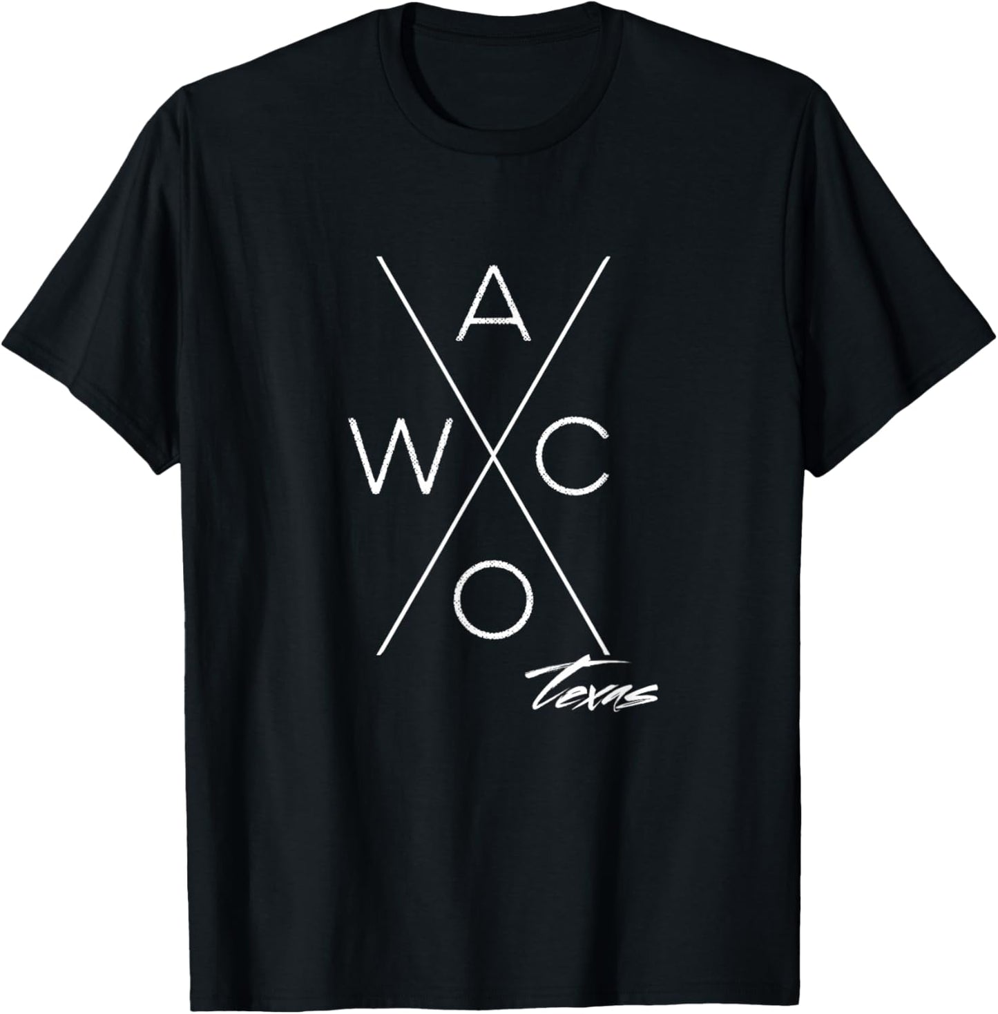 Waco Texas, Waco Road Trip, Visit Waco Texas T-Shirt - T-Shirt | Black
