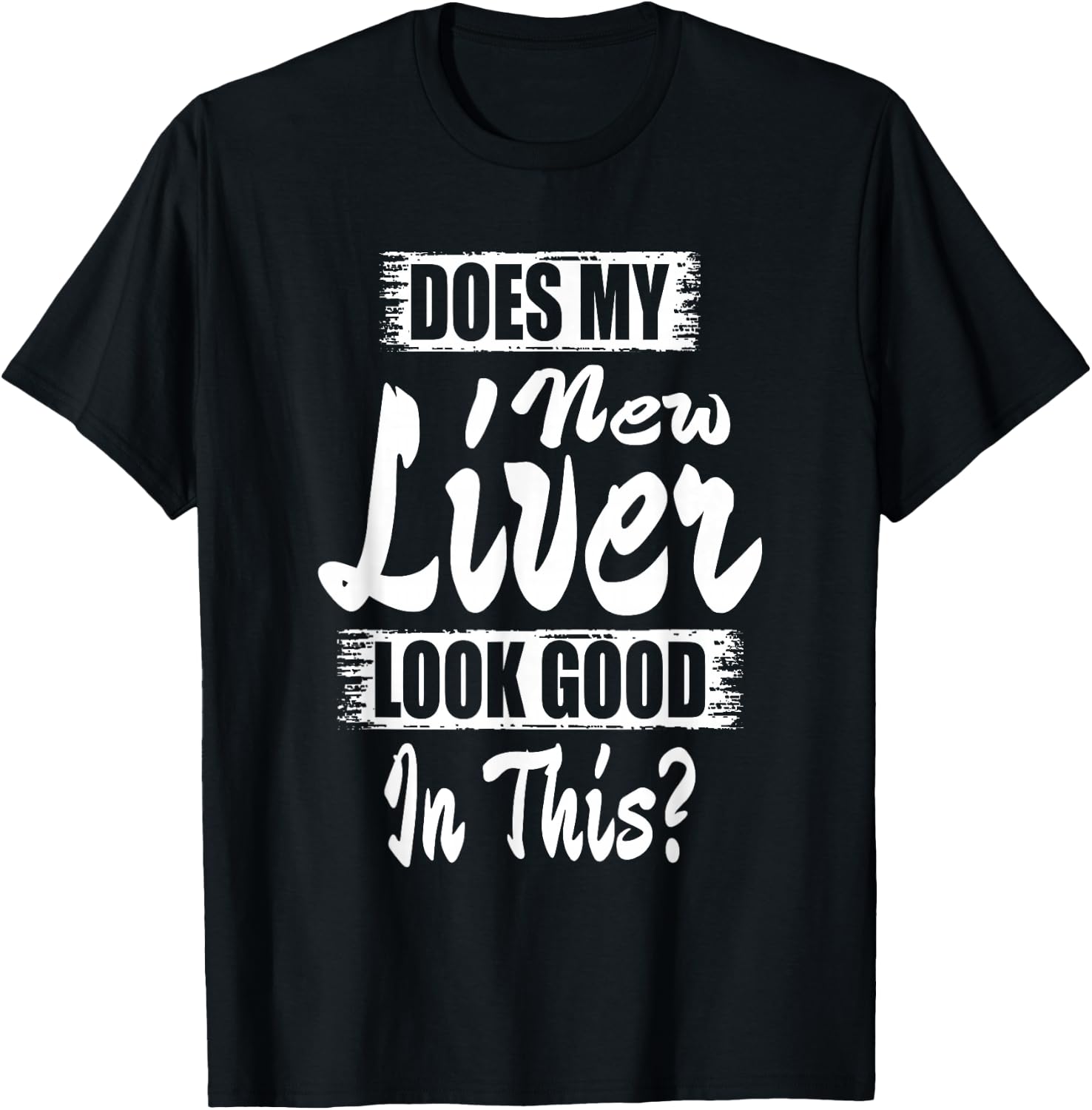 Liver Transplant T Shirt Organ Recipient Survivor Gift T-Shirt - T-Shirt | Black