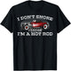 I Don't Snore I Dream I'm a Hot Rod Muscle Car Lovers Gift T-Shirt - T-Shirt | Black