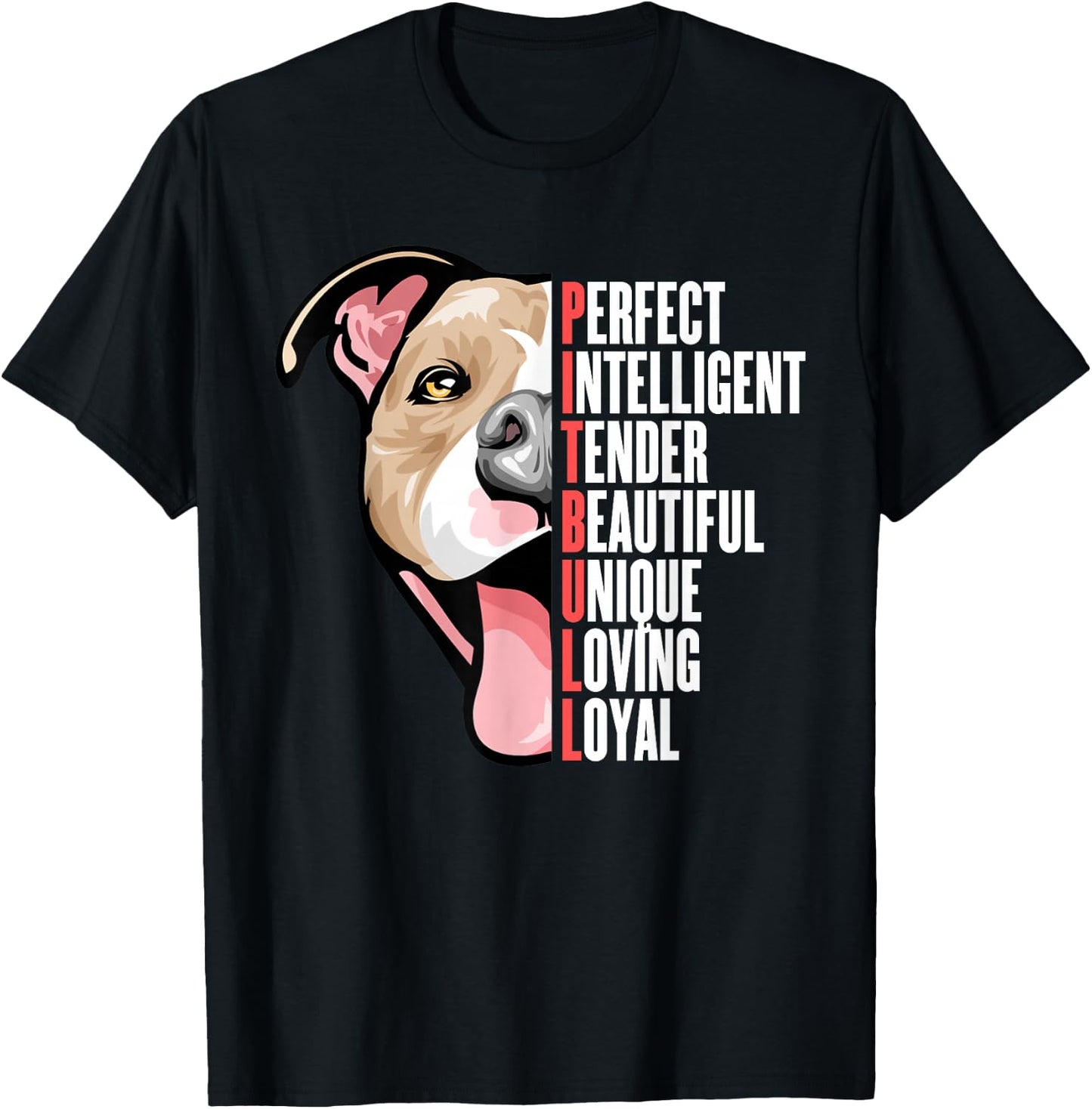 Pitbull Proud Pitbull Owners Top Men Women Kids T-Shirt - T-Shirt | Black
