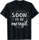Soon to Be Merry'd Engaged Couples Pajamas Xmas Matching T-Shirt - T-Shirt | Black