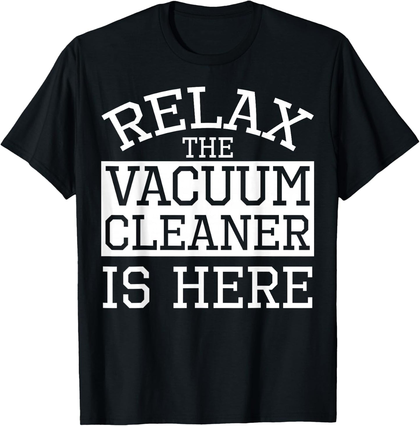 Vacuum Cleaner Apparel | Top Funny Cleaners Design T-Shirt - T-Shirt | Black