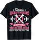 Female Aircraft Mechanic Aviation Mechanic Airplane Mechanic T-Shirt - T-Shirt | Black