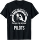 Pilot Shirts | Pilot T-Shirt - T-Shirt | Black