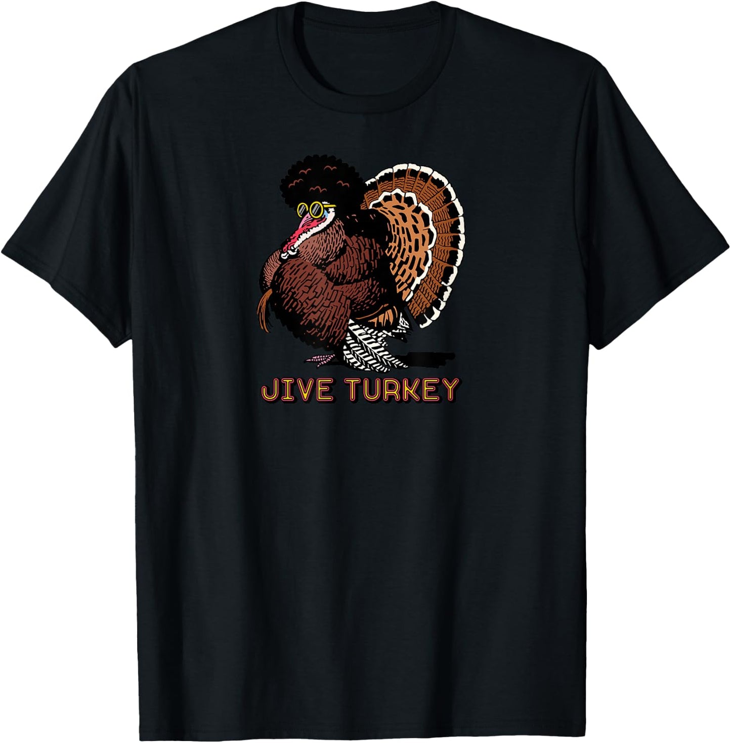 Jive Turkey T-Shirt - T-Shirt | Black