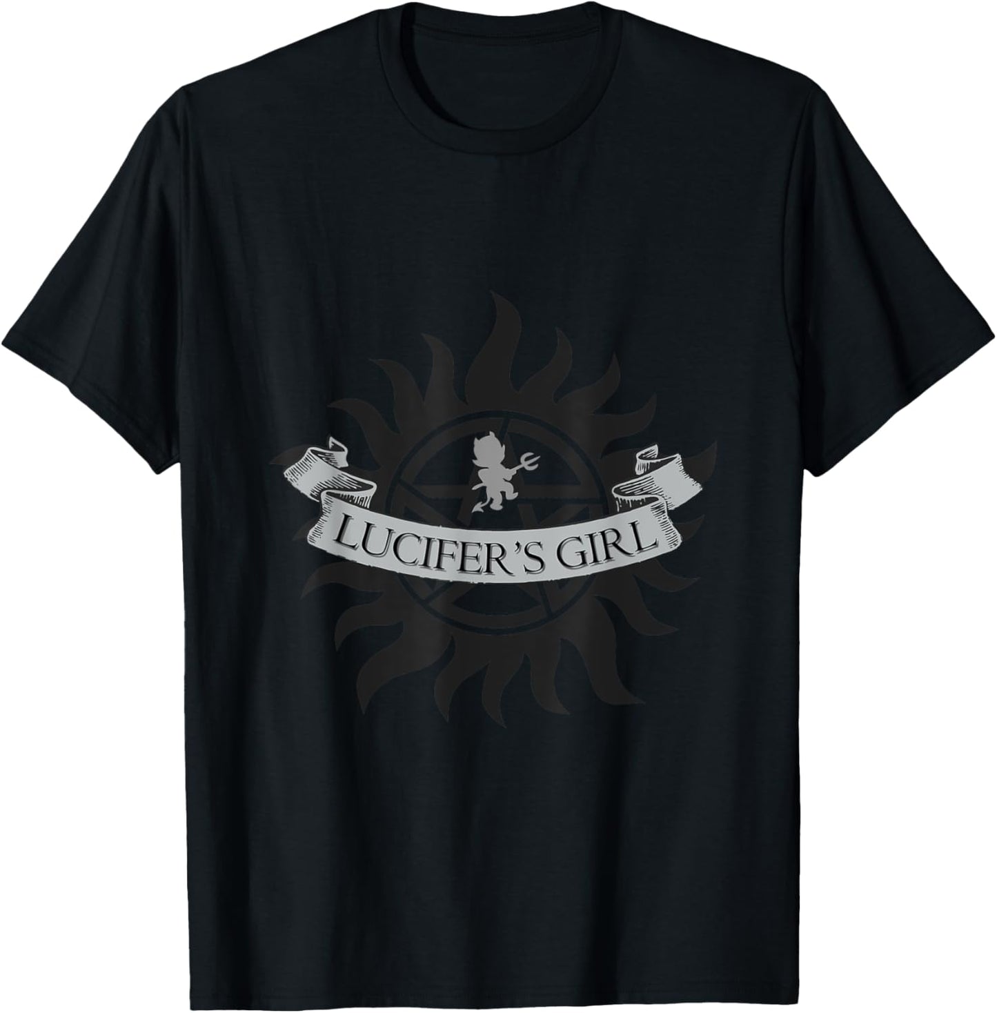 Lucifer's Girl SPN T-Shirt - T-Shirt | Black