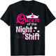 Hot Trend Shirt Queen Of The Night Shift Nurse T-Shirt - T-Shirt | Black