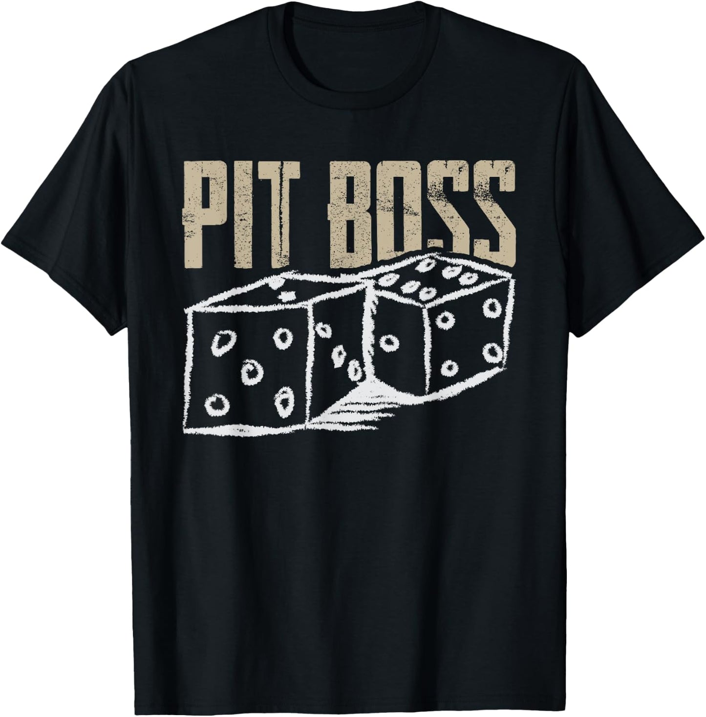 Pit Boss Casino Gambling BlackJack : Card Shark Poker T-Shirt - T-Shirt | Black
