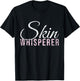 Vintage Skin Whisperer Skincare Lover Skin Esthetician T-Shirt - T-Shirt | Black