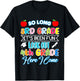 So Long 3rd Grade 4th Grade Here I Come Graduation 2024 T-Shirt - T-Shirt | Black