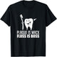 Plaque Is Wack Floss Is Boss For A Dentist Gifts T-Shirt - T-Shirt | Black