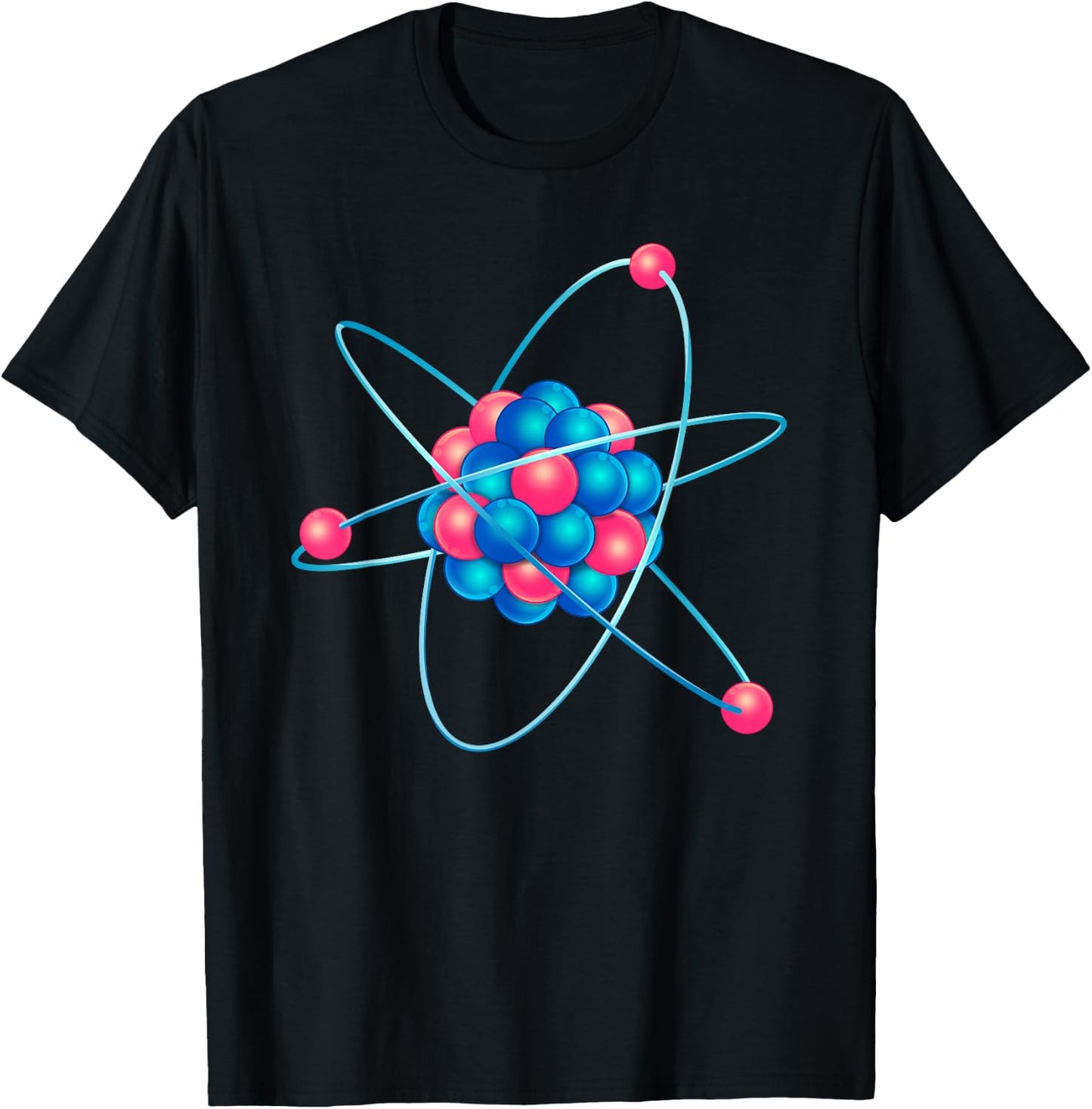 Atom Proton Neutron Chemistry T-Shirt - T-Shirt | Black