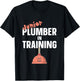 Junior Plumber in Training Plumbing Son Daughter Boy Girl T-Shirt - T-Shirt | Black