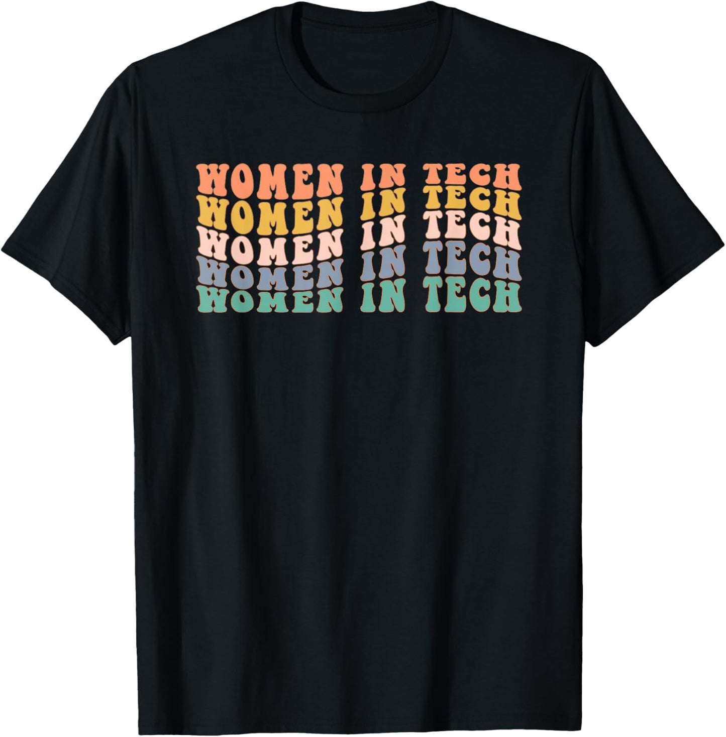 Women in Tech Stemnist Women in Technology T-Shirt - T-Shirt | Black