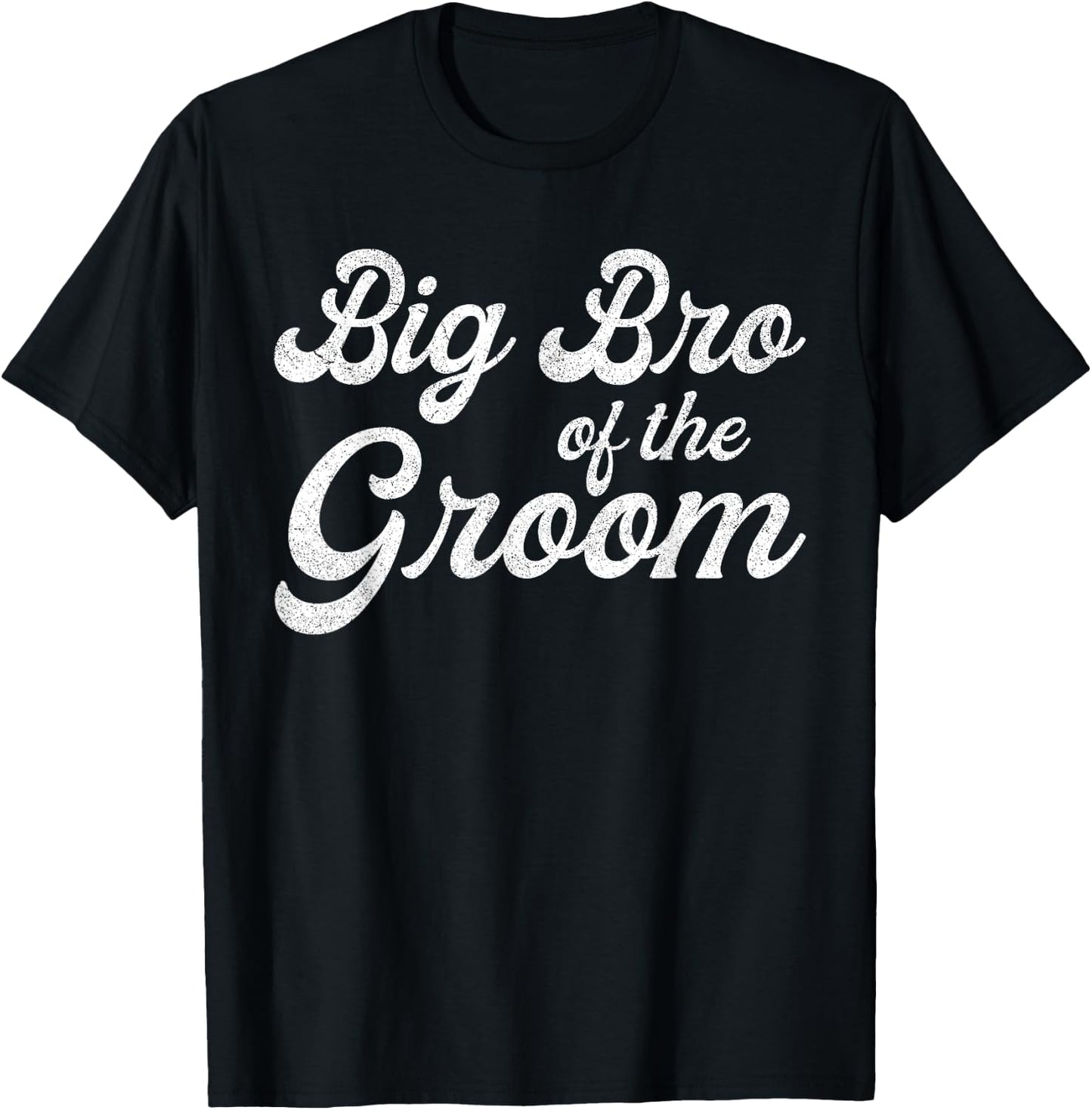 Big Brother Of The Groom Shirts Boys, Bachelor Party T-Shirt - T-Shirt | Black