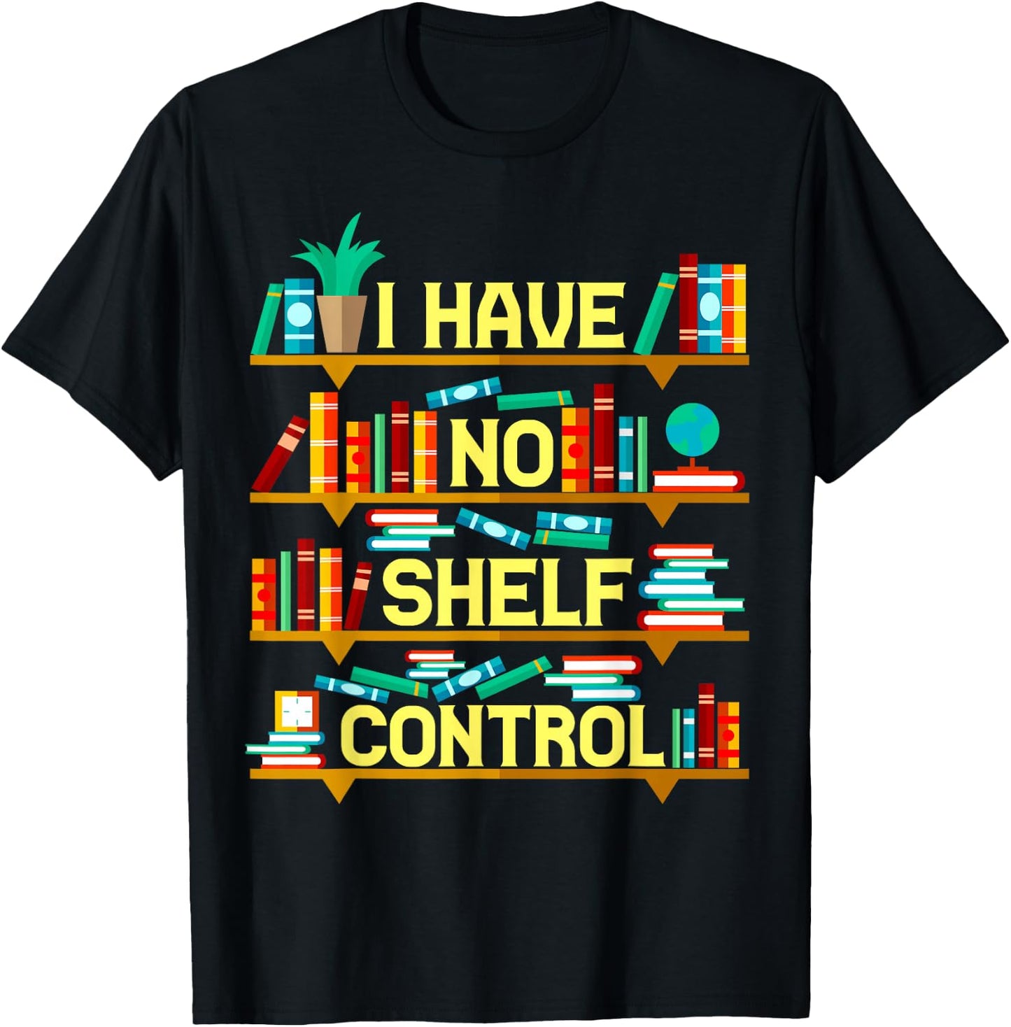 Funny Book Lover Gift Book Club Group Reading Librarian Pun T-Shirt - T-Shirt | Black