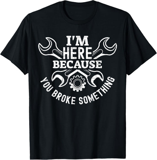 Car Mechanic Car Mechatronics & Car Tuning Workshop T-Shirt - T-Shirt | Black