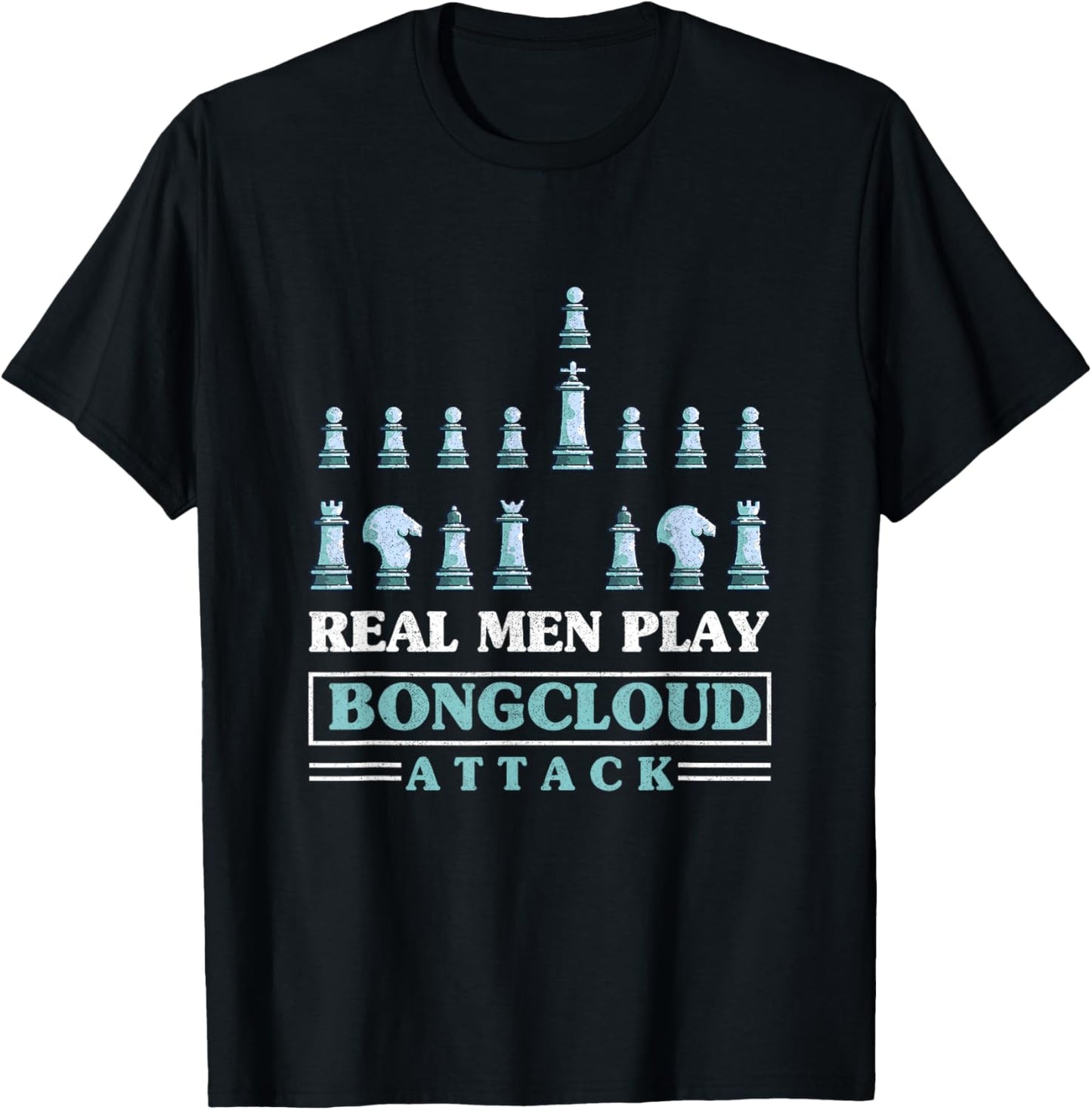 The Bongcloud Funny Chess Opening Chessboard Chess Player T-Shirt - T-Shirt | Black