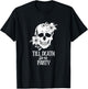 Bride or Die Skull Halloween Gothic Style Bachelorette Party T-Shirt - T-Shirt | Black