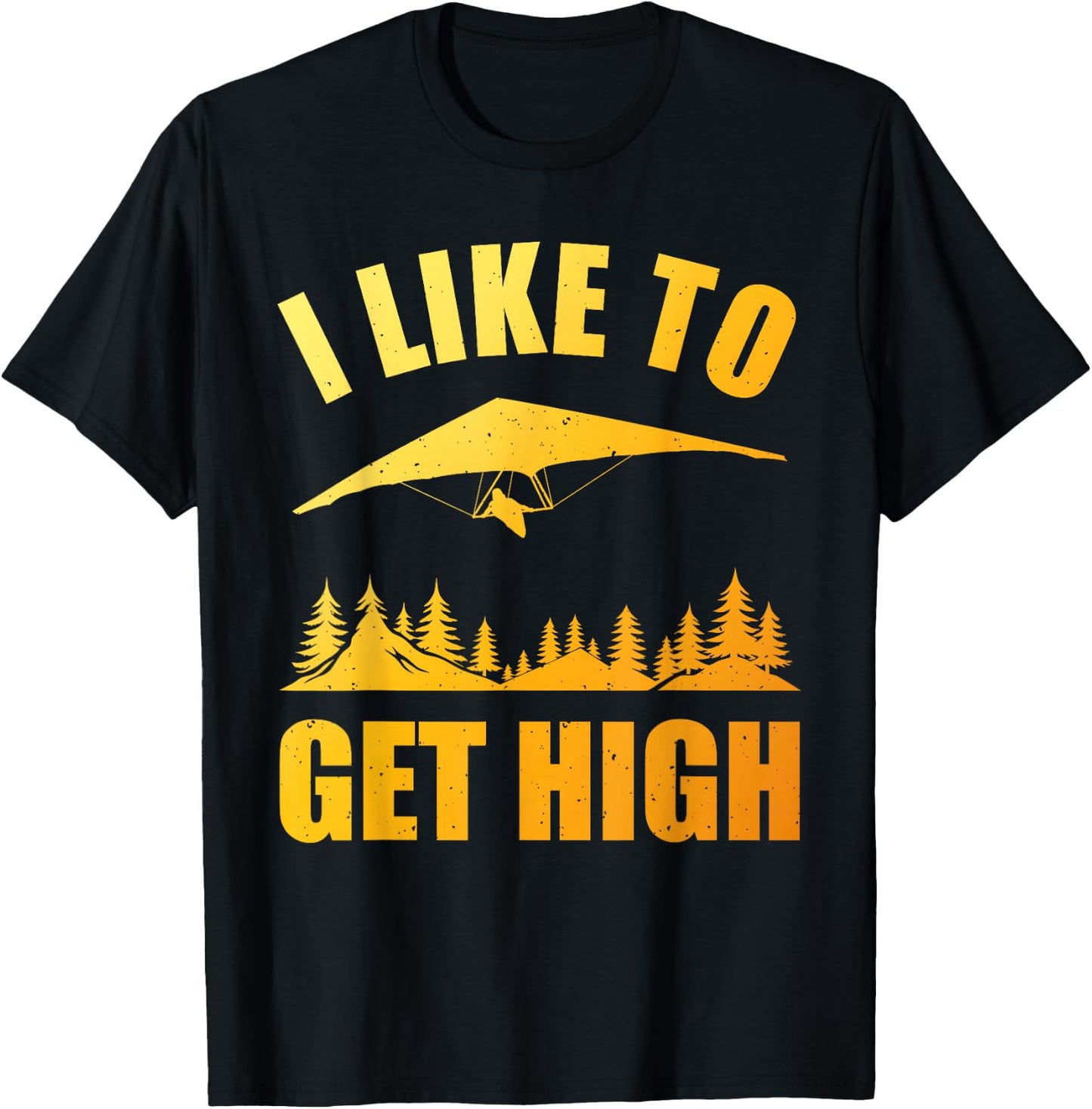 Cool Hang Glider Art Women Hang Glide Hang Gliding T-Shirt - T-Shirt | Black