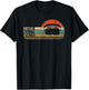 Virtual Reality Athlete VR Vintage Retro Video Gamer Gaming T-Shirt - T-Shirt | Black
