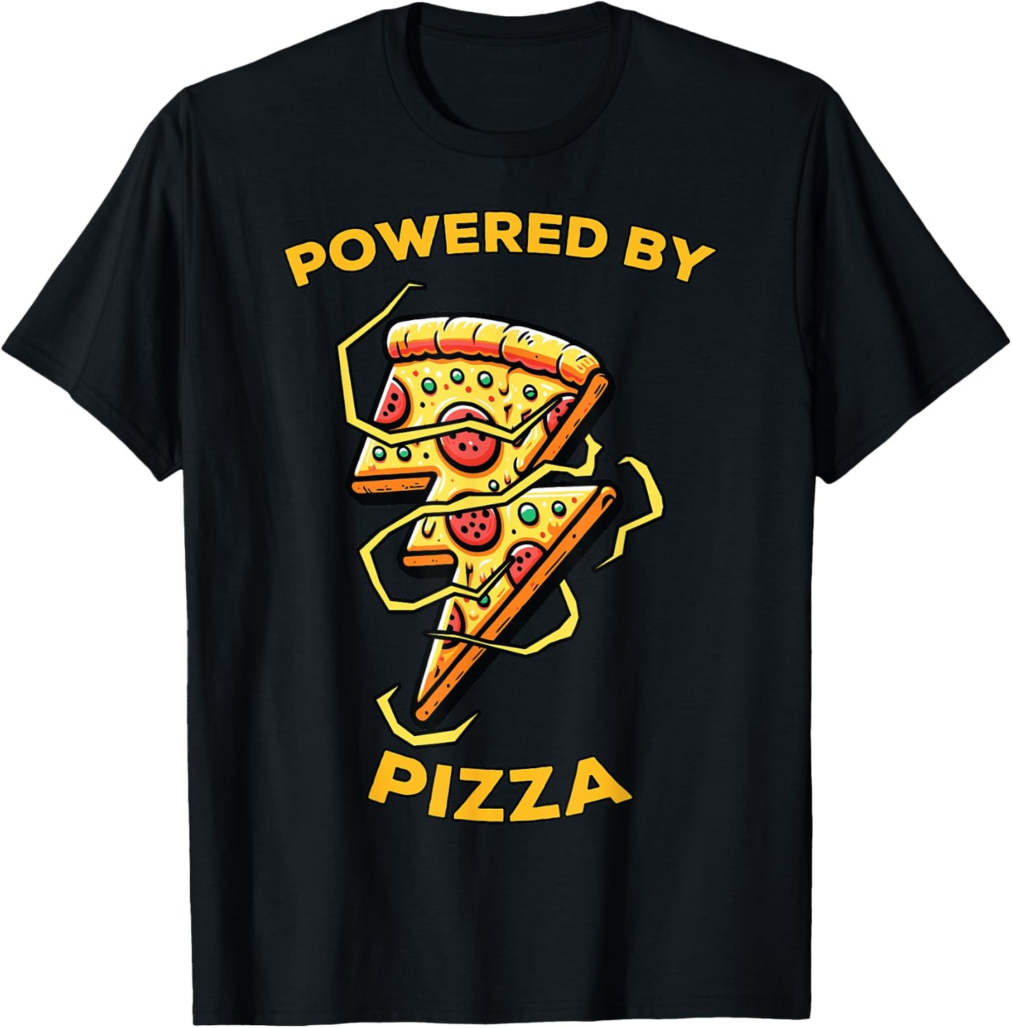 Pizza Quote Pizza Lovers Funny Food Pizza T-Shirt - T-Shirt | Black