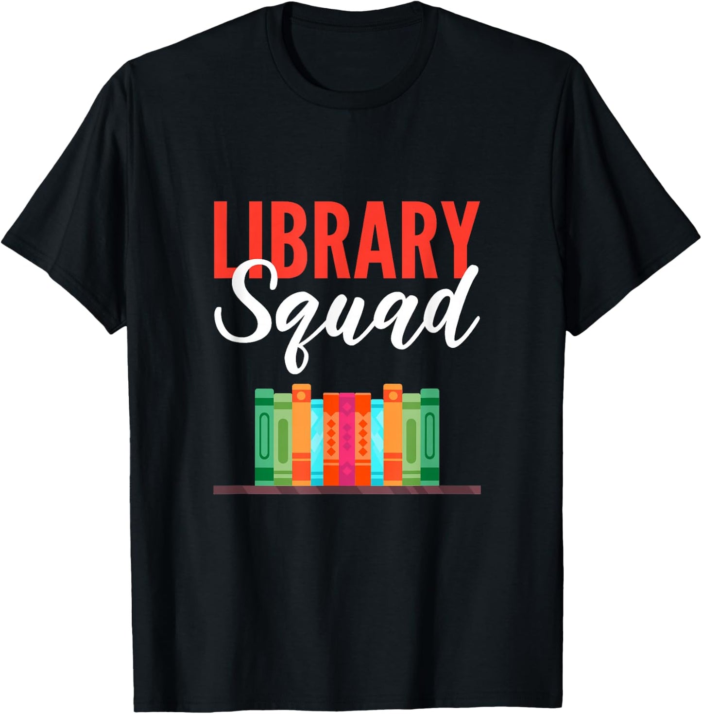 Librarian Group T-Shirt - T-Shirt | Black
